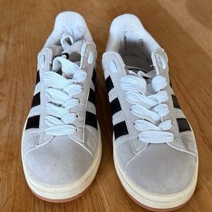 Adidas White and Black Classic Sneakers